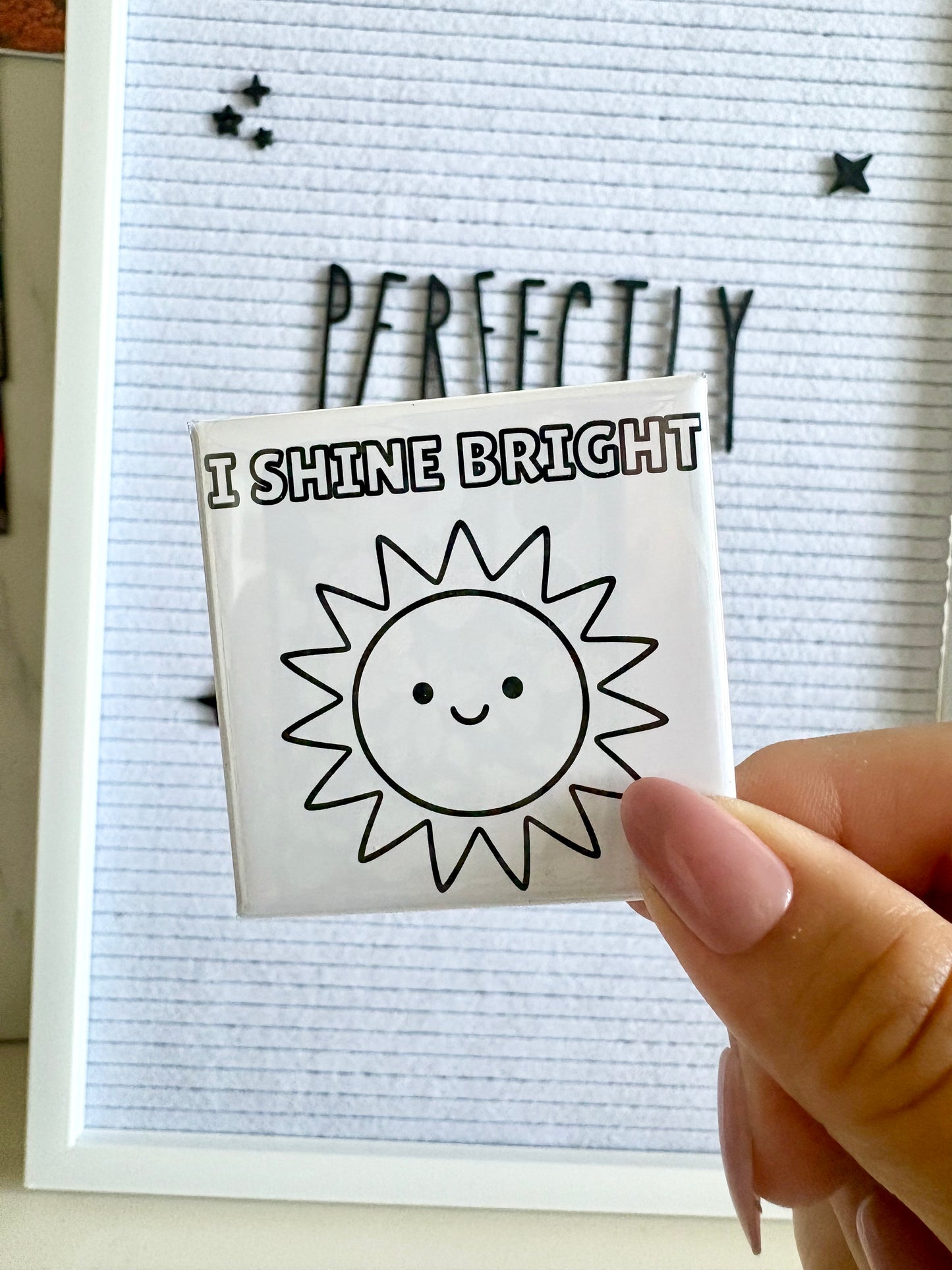 Color-My-Magnet Kit 🎨 - Kids Affirmations - Set of 9